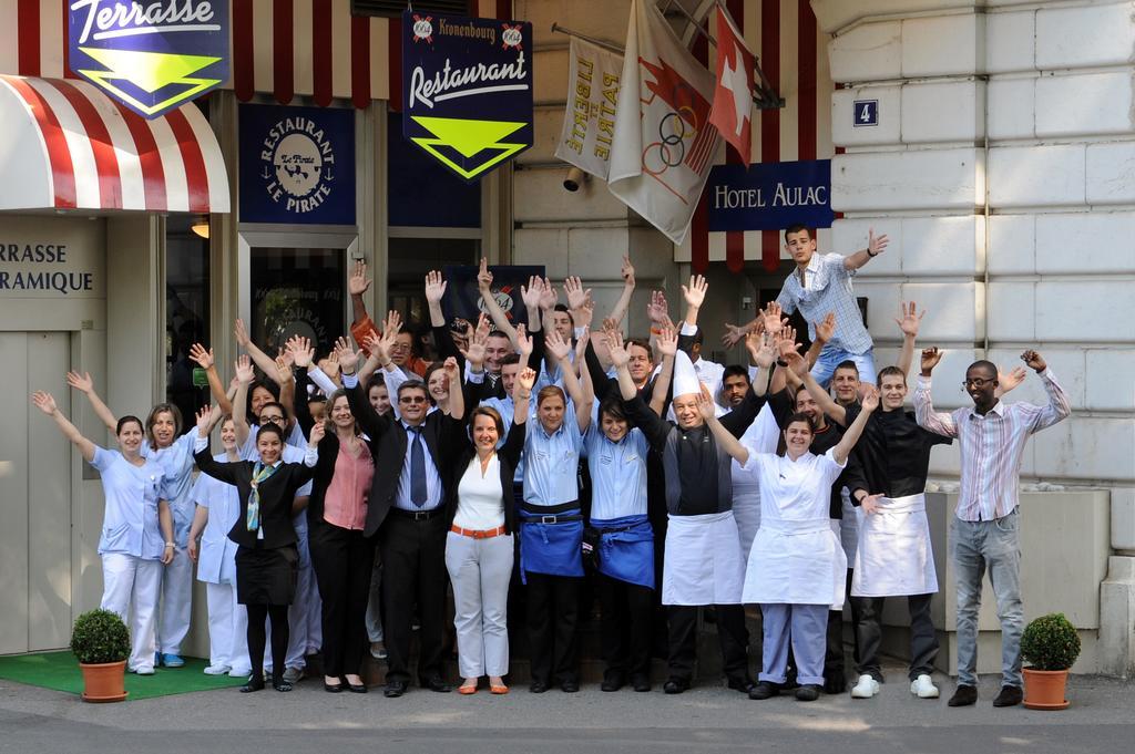 Hotel Aulac Lausanne Exterior photo